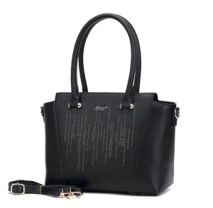 Rainy Night Vegan Leather Handbag Premium Touch