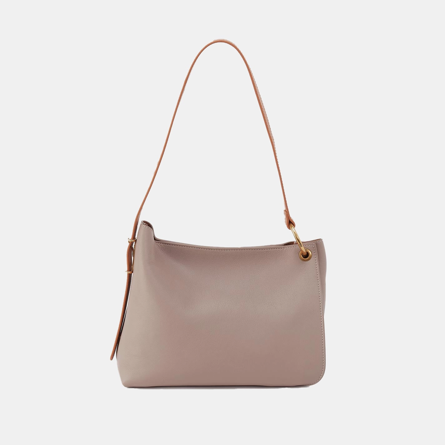 Rayna Shoulder Bag in Double-Faced Leather - Warm Adobe Urban Everyday Urban Mobility
