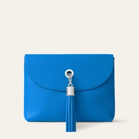 Urban Trend Modern Travel Jasmine Crossbody | Sapphire with Silver hardware
