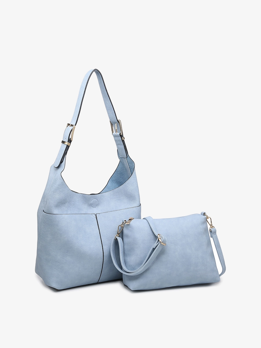 Unique Accent Special Occasion Ida Vegan Hobo Bag