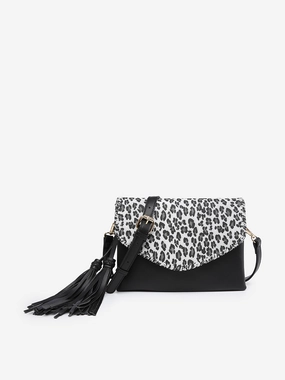 Sloane Vegan Faux Canvas Crossbody Luxe Finish