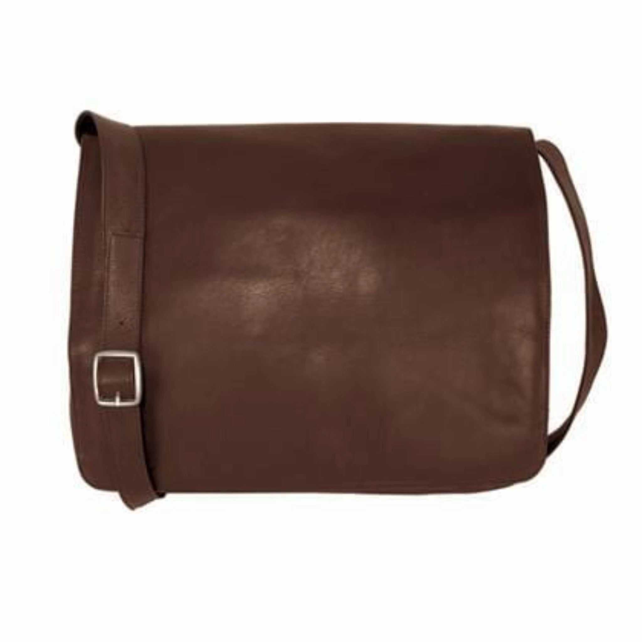 Yosemite Leather Laptop Messenger Bag - Lg Sporty Look Casual Style