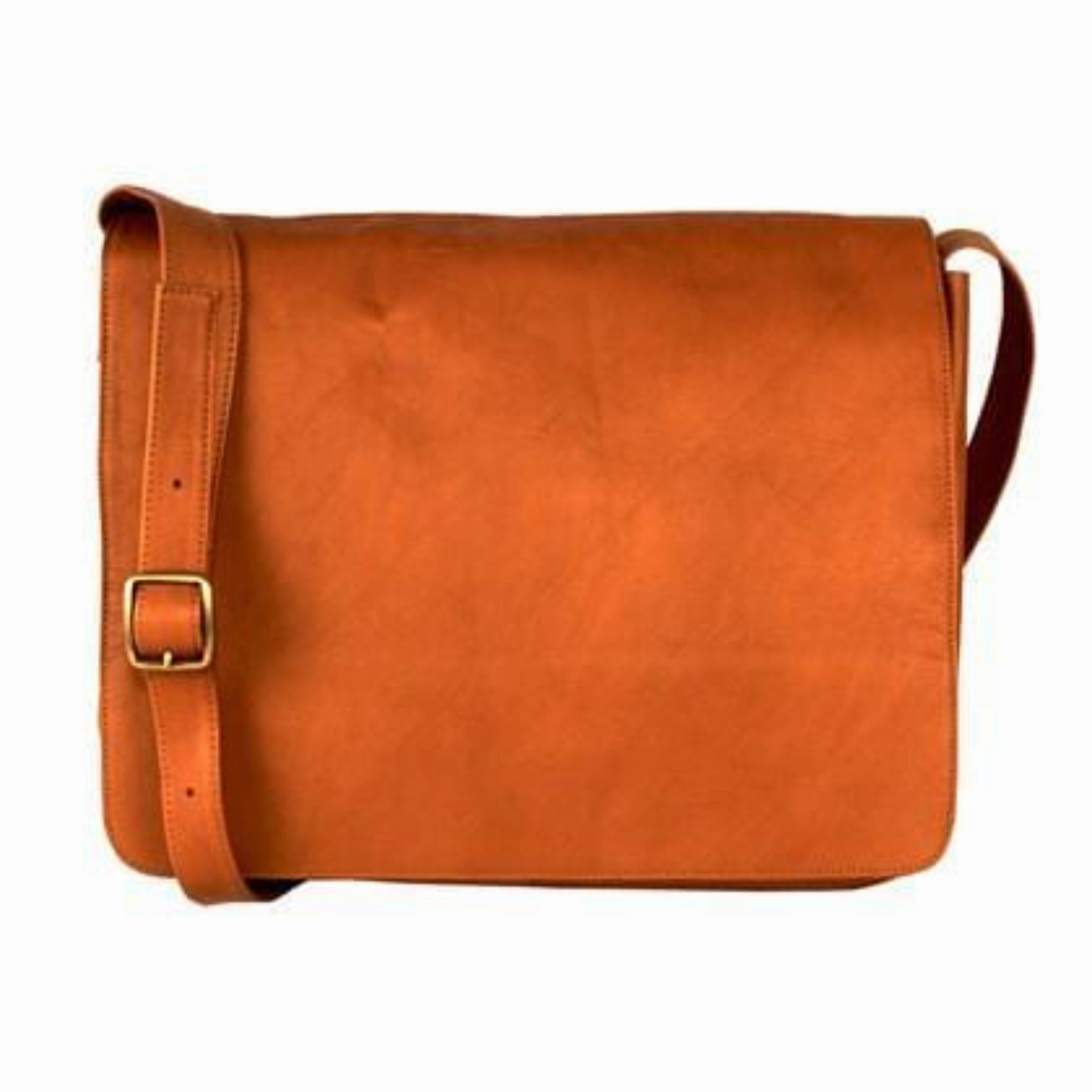 Yosemite Leather Laptop Messenger Bag - Lg Daily Journey Minimal Gear