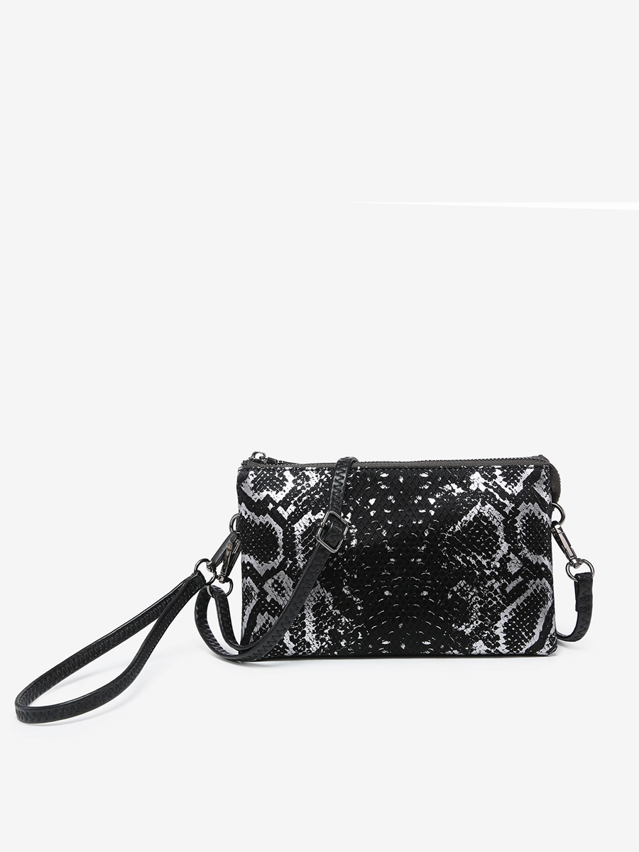 Stylish Choice Formal Event Riley Vegan Snake Crossbody
