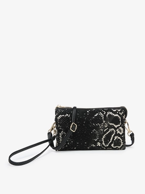 Riley Vegan Snake Crossbody Color Pop