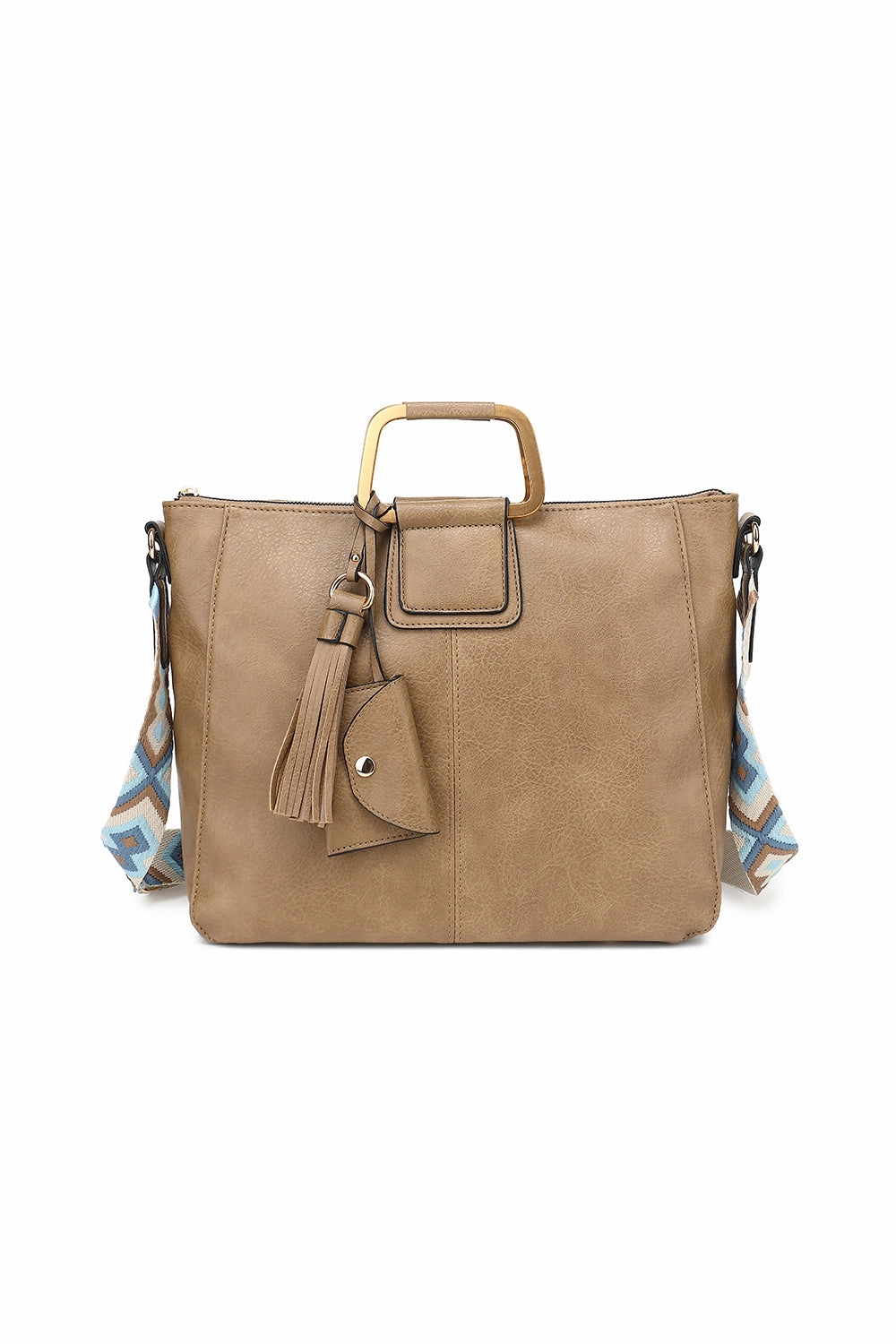 RING HANDLE SATCHEL WITH GUITAR STRAP 22694 Travel Utility