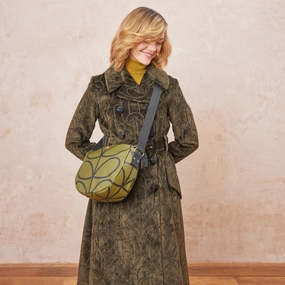 Rounder Crossbody - Giant Linear Stem Olive Simple Lifestyle