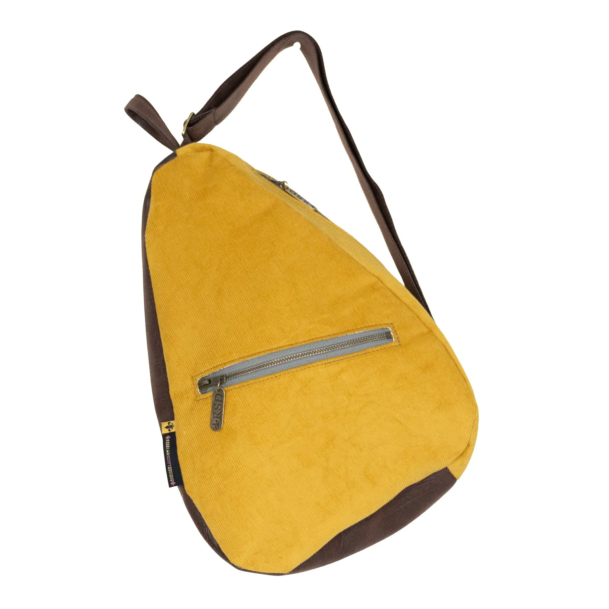 Perfect for those who need an organized and easy-to-carry bag Tough and resilient materials to handle everyday wear and tear Rozzi: Mustard Corduroy