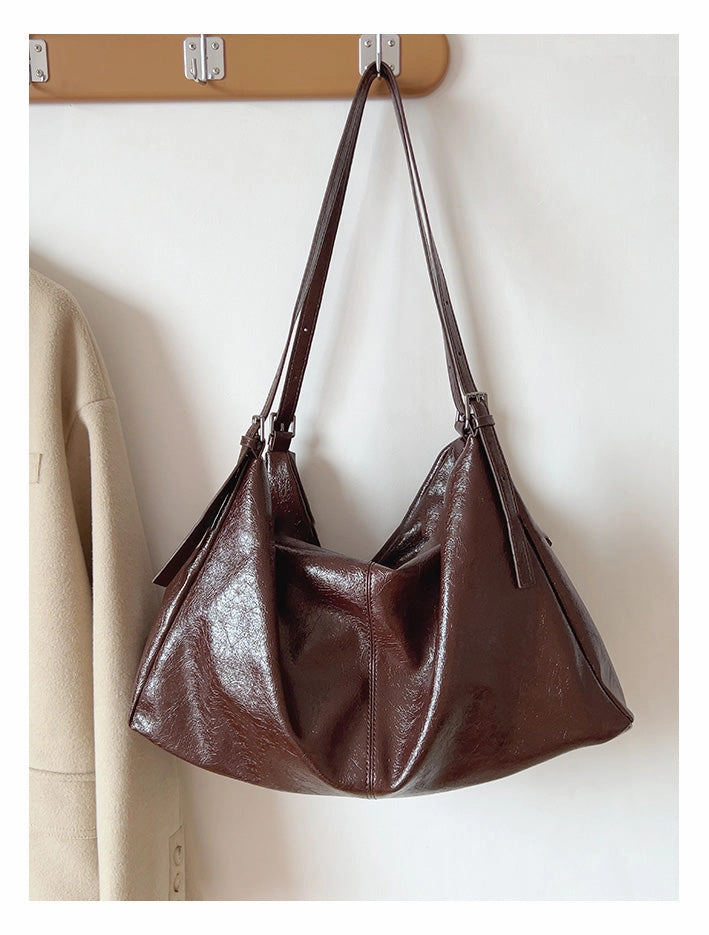 Comfort Wear Elena Handbags Soft Suede Shoulder Bag