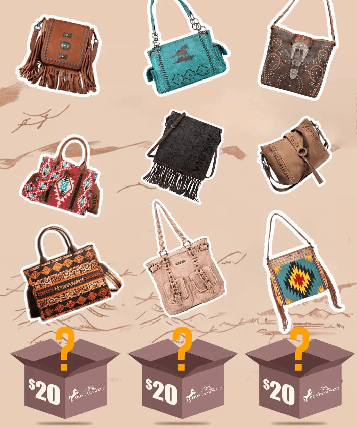 Montana West Mystery Handbag Box ?C $30 Surprise Deal! Minimal Carry