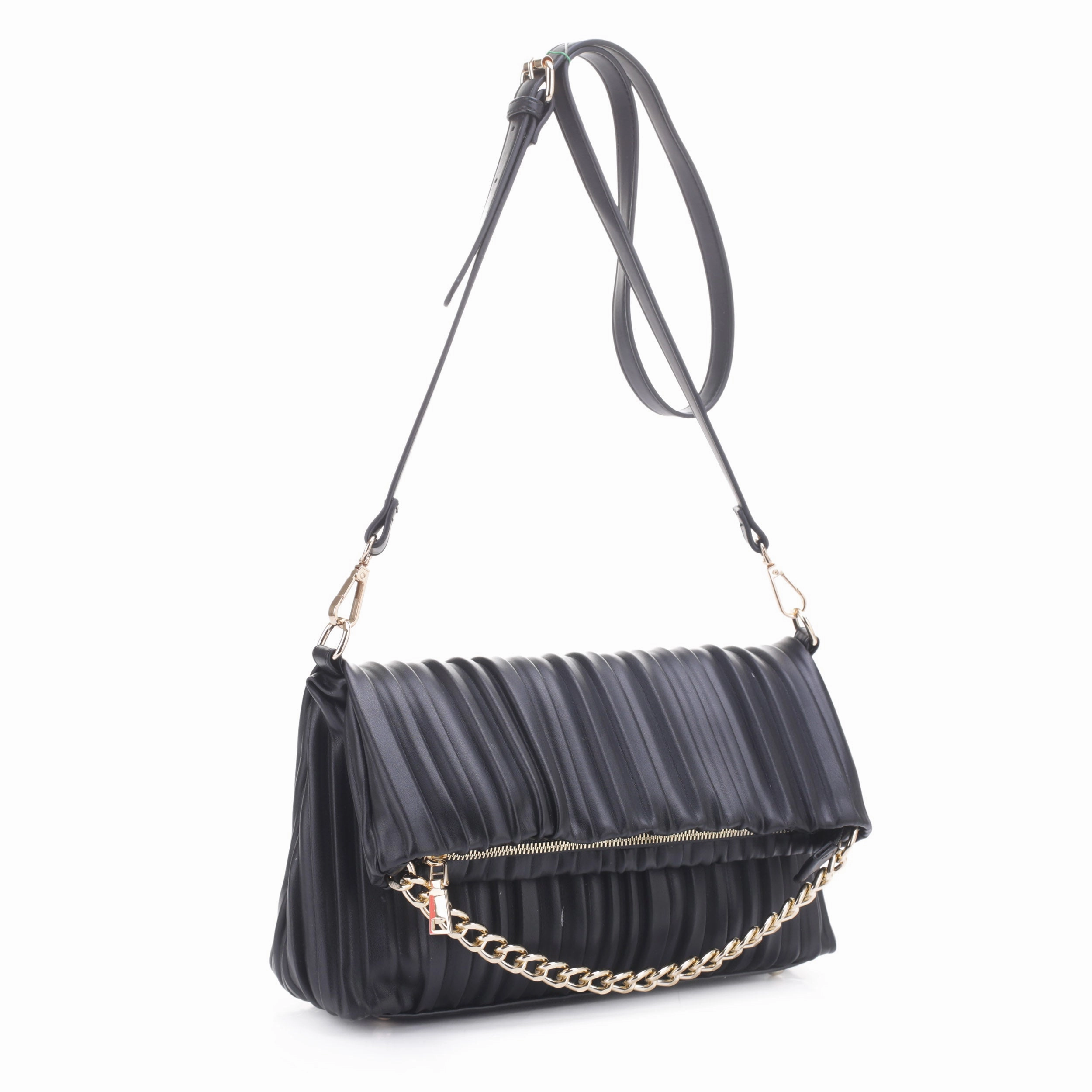 Cora Pleated Crossbody Weekend Companion