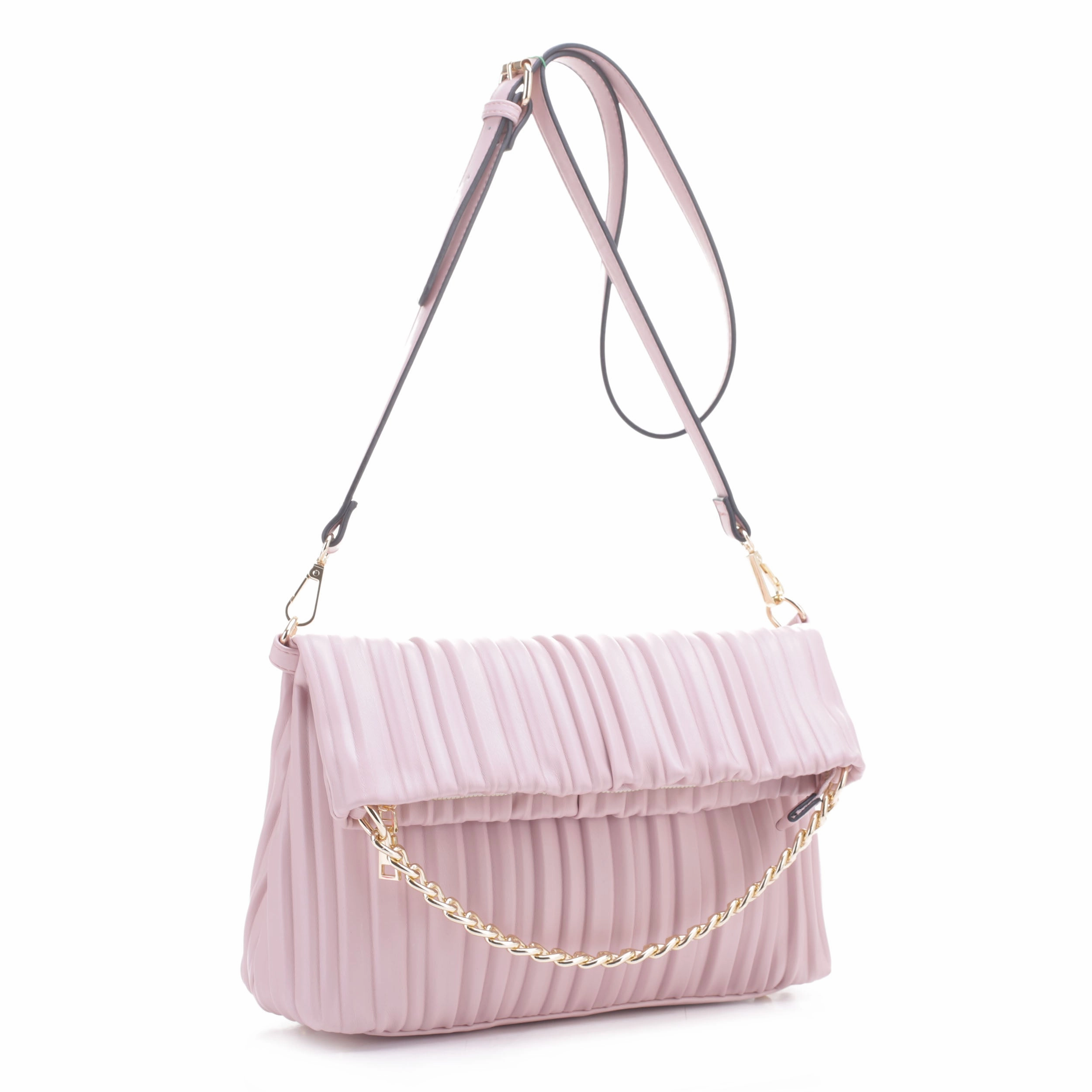 Cora Pleated Crossbody Compact Everyday Practical Functionality