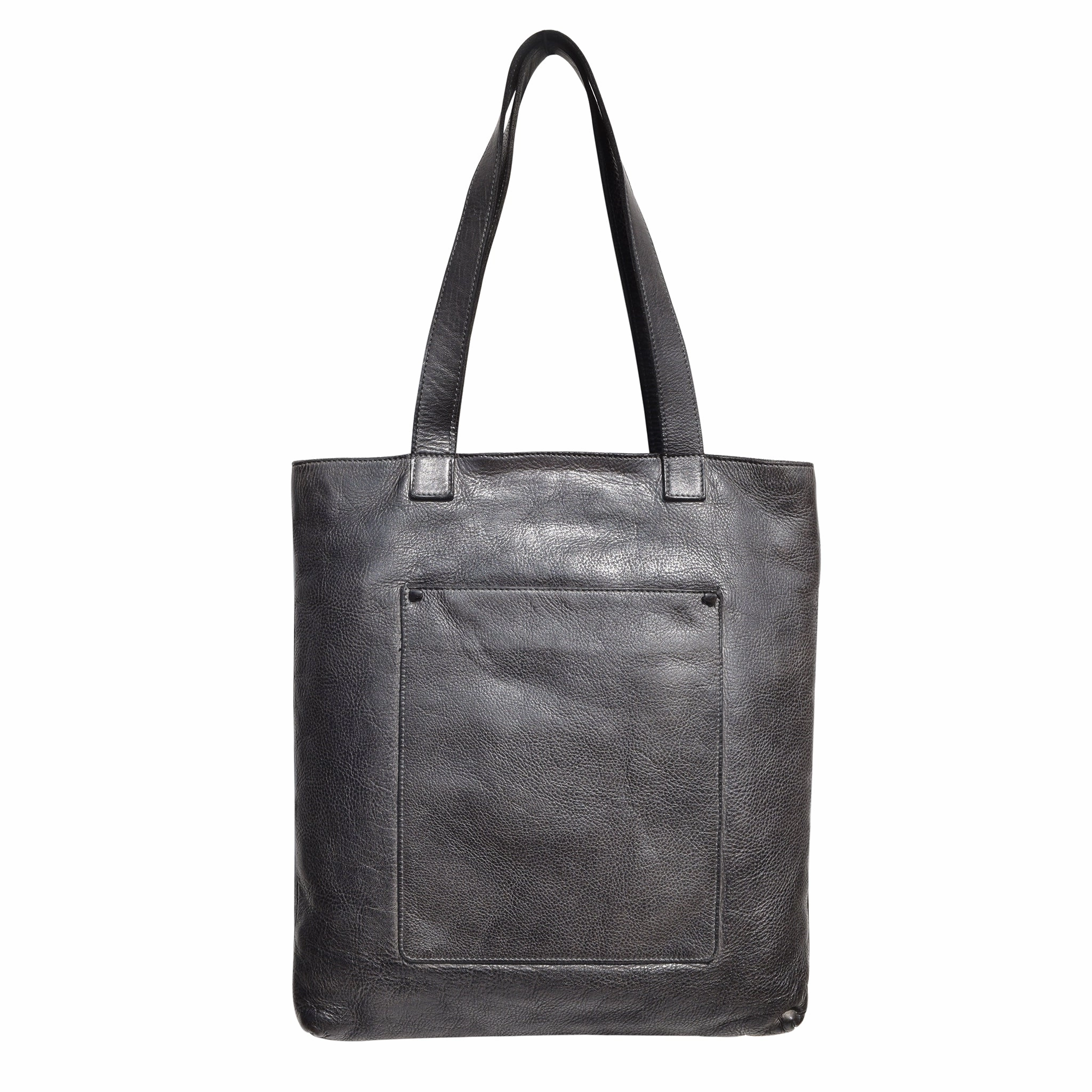 Modern Design Comfort Carry Larkspur Leather Tote Bag