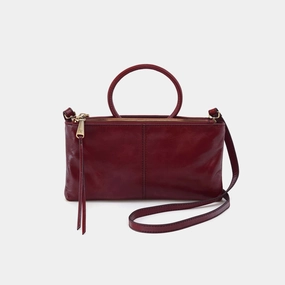 Sable Crossbody in Polished Leather - Saddleberry On-The-Go