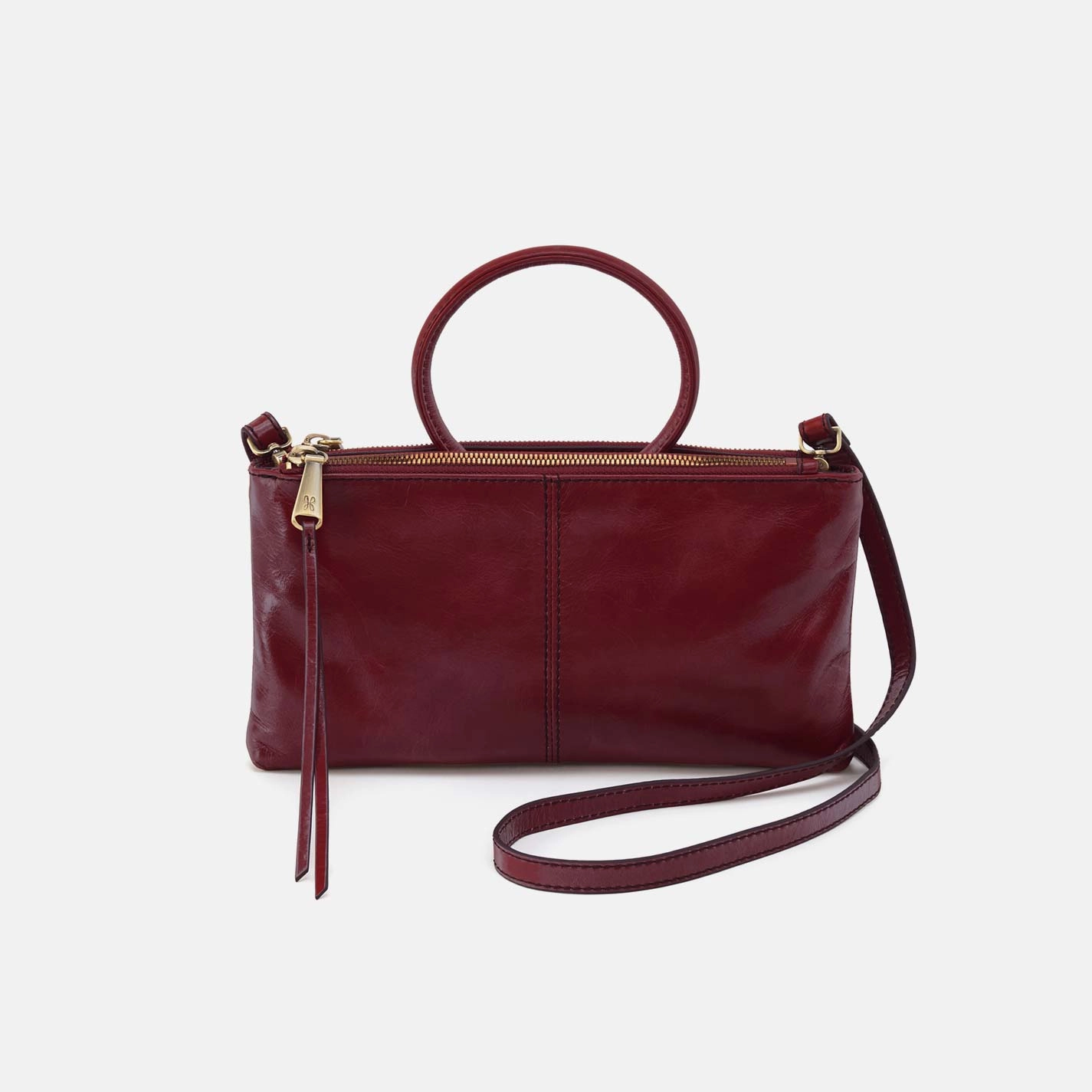 Sable Crossbody in Polished Leather - Saddleberry Modern Lifestyle Easy Storage