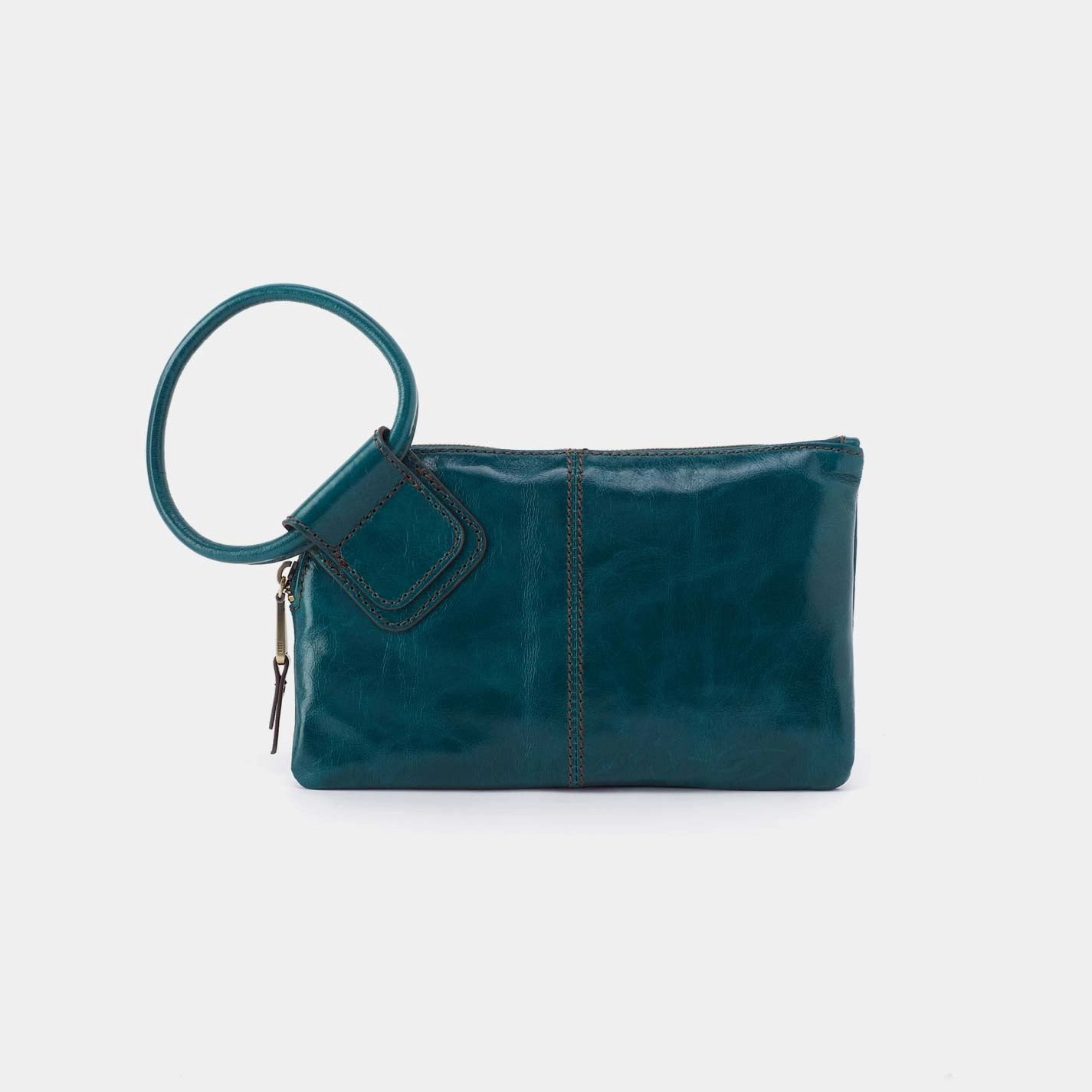 Sable Wristlet in Polished Leather - Wild Bluegrass Practical leather wallet Modern Carry