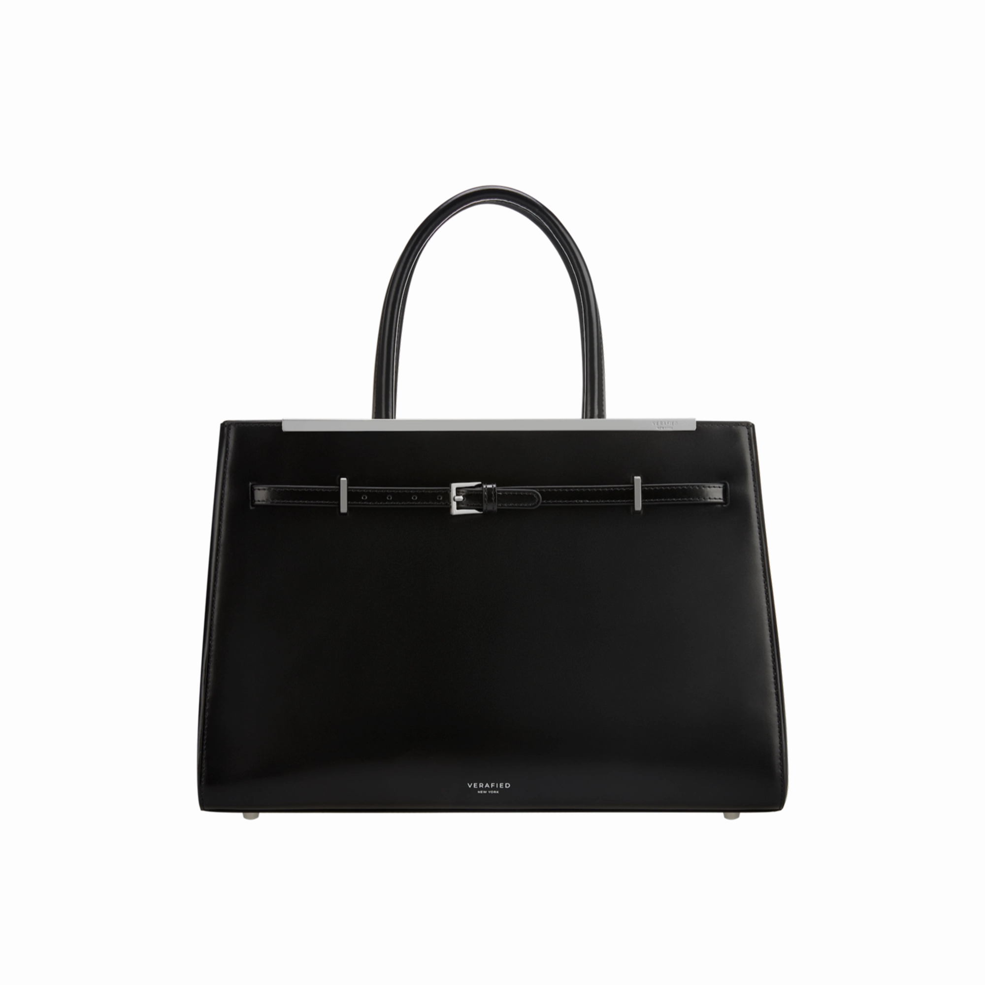 A durable accessory built for everyday convenience Durable Outdoor Use Noir Leather Book Tote Bag 33