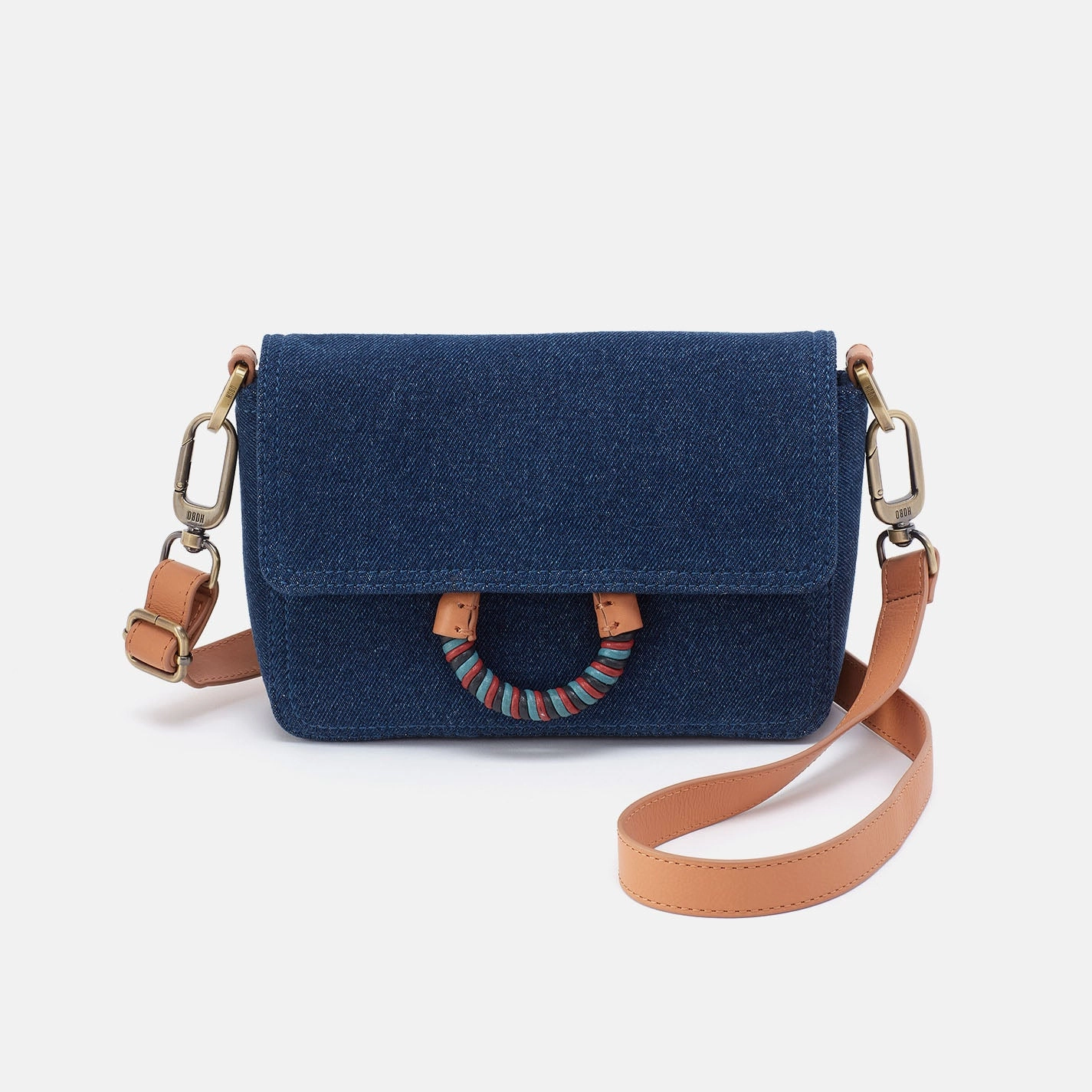Sheila Swift Crossbody In Denim Fabric - Dark Denim Outdoor Comfort