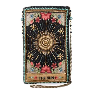 Shine On Crossbody Phone Bag Classic Leather Gradient Shade