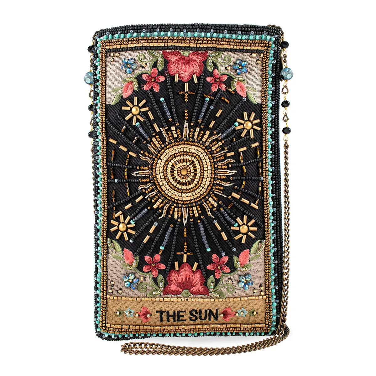 Shine On Crossbody Phone Bag Classic Leather Gradient Shade