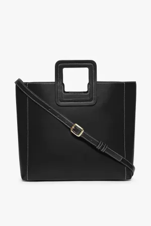 Everyday Accessory SHIRLEY LEATHER BAG | BLACK