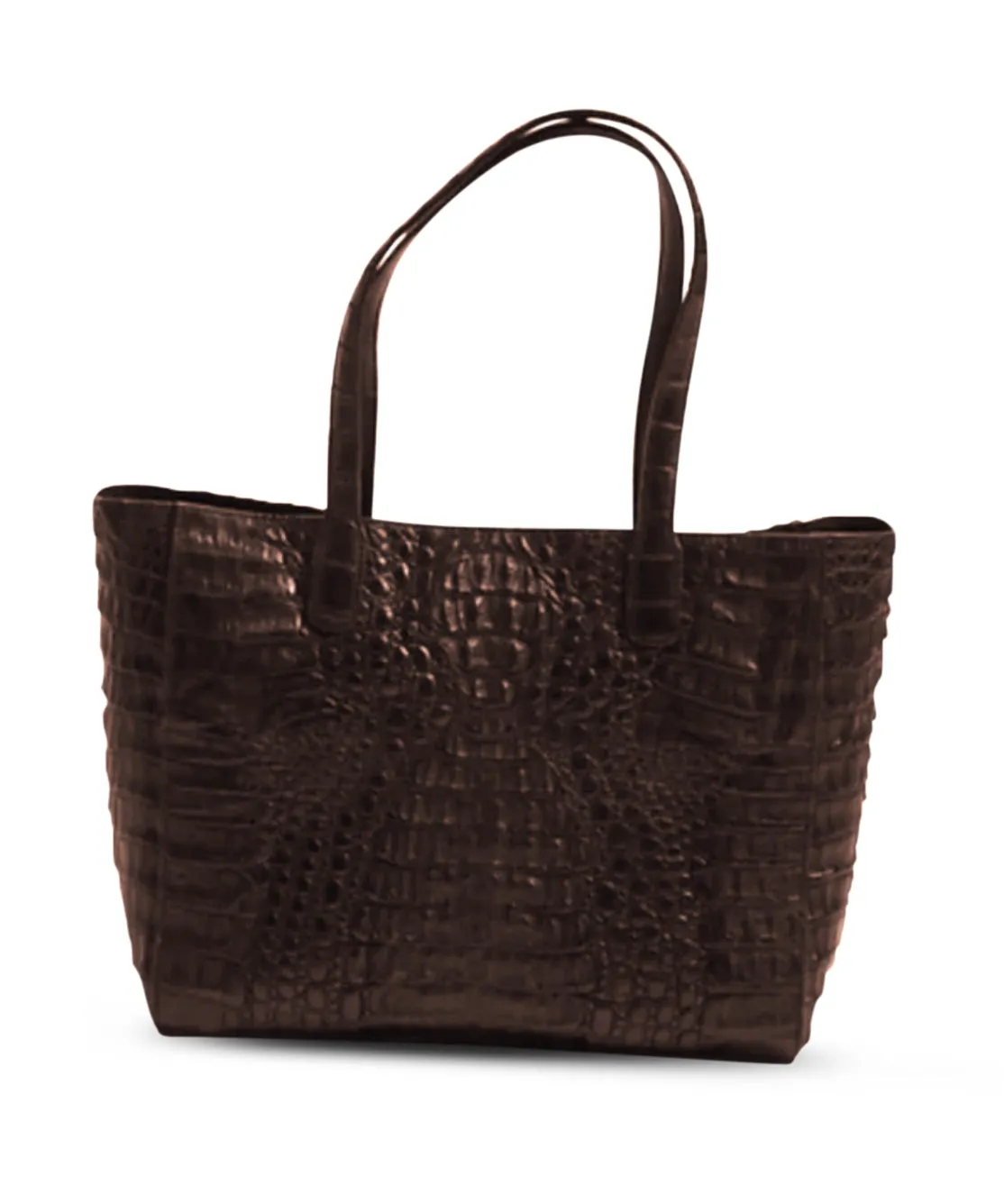 Smart Outline Cassandra Croc Tote