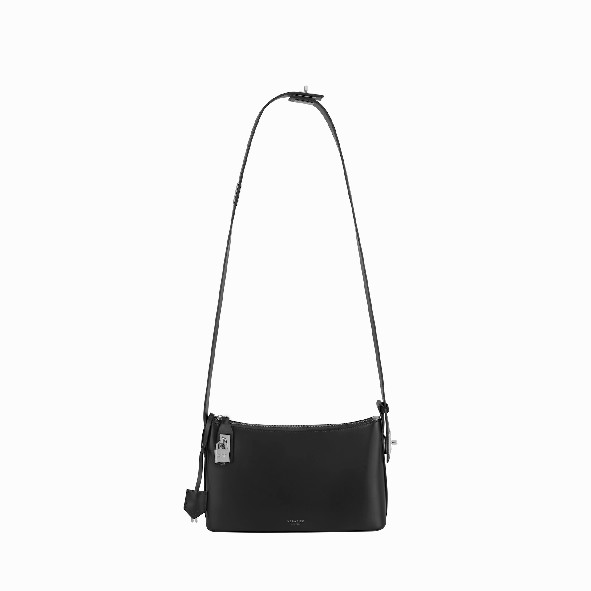 Urban Comfort Silver Black Hobo Bag