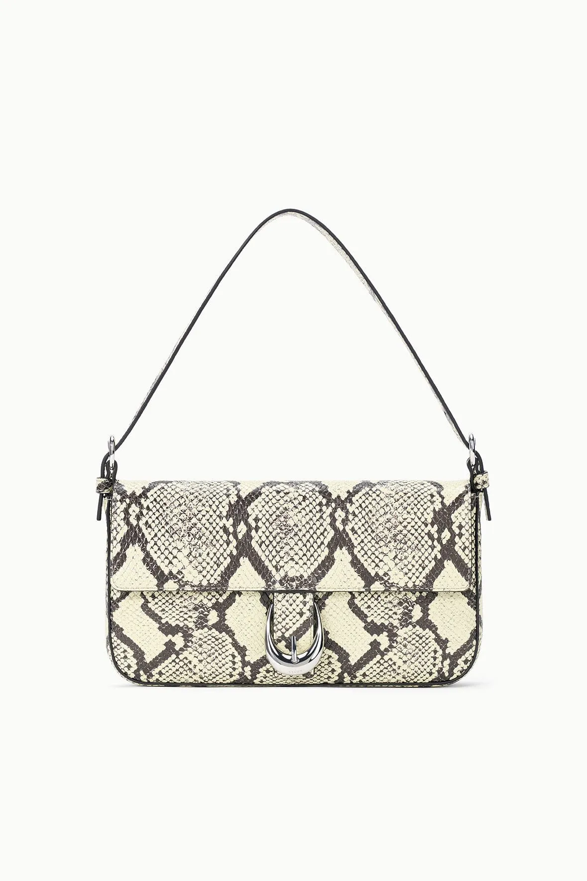 Simple Function HARLOW BAG | WHITE SNAKE