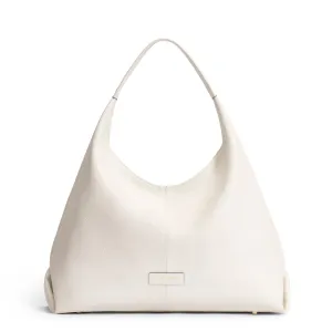 Honor?? Grace cream calfskin leather shoulder bag Modern Finish Refined Mood