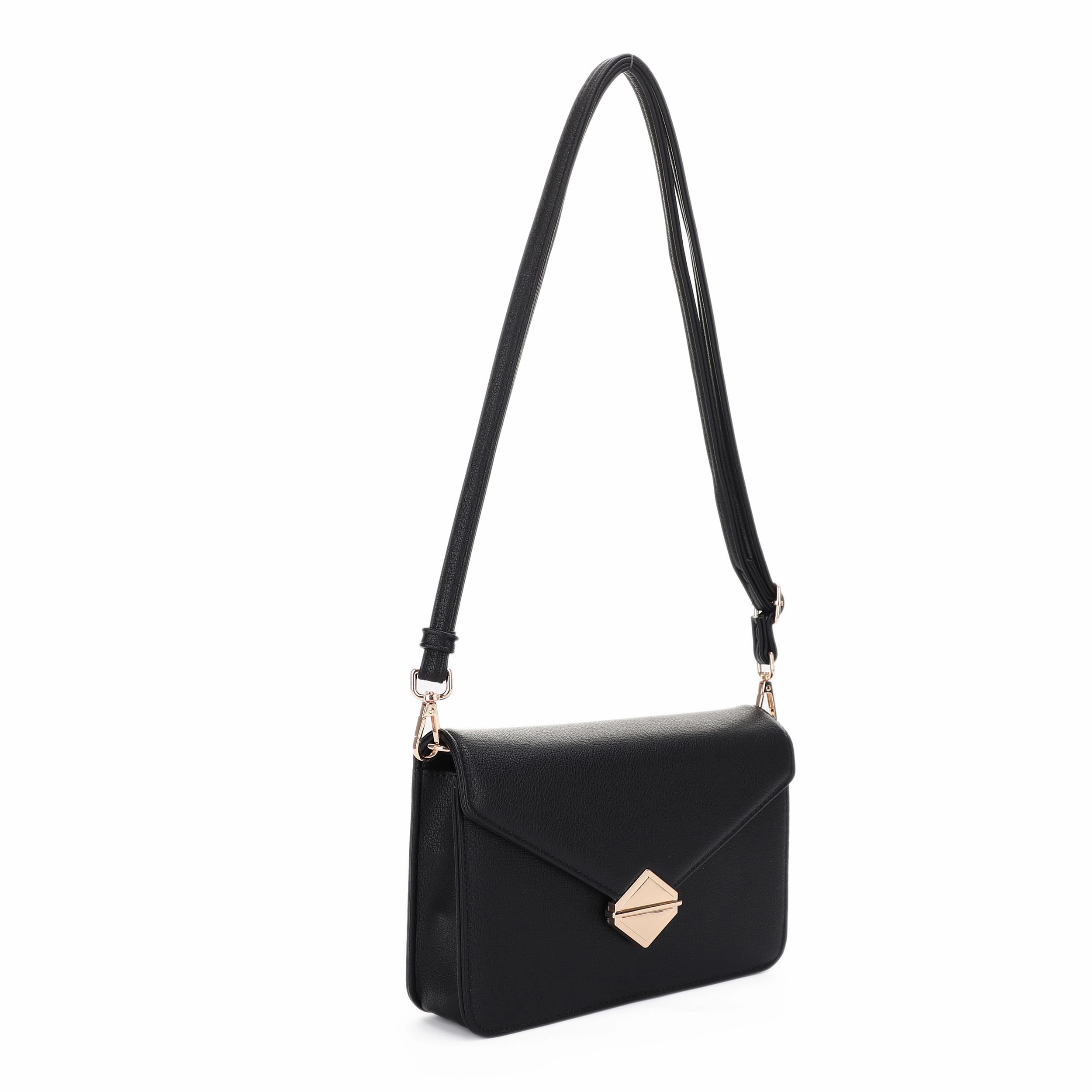 Hila Metal Hardware Envelope Flap Crossbody Bag Comfort Function