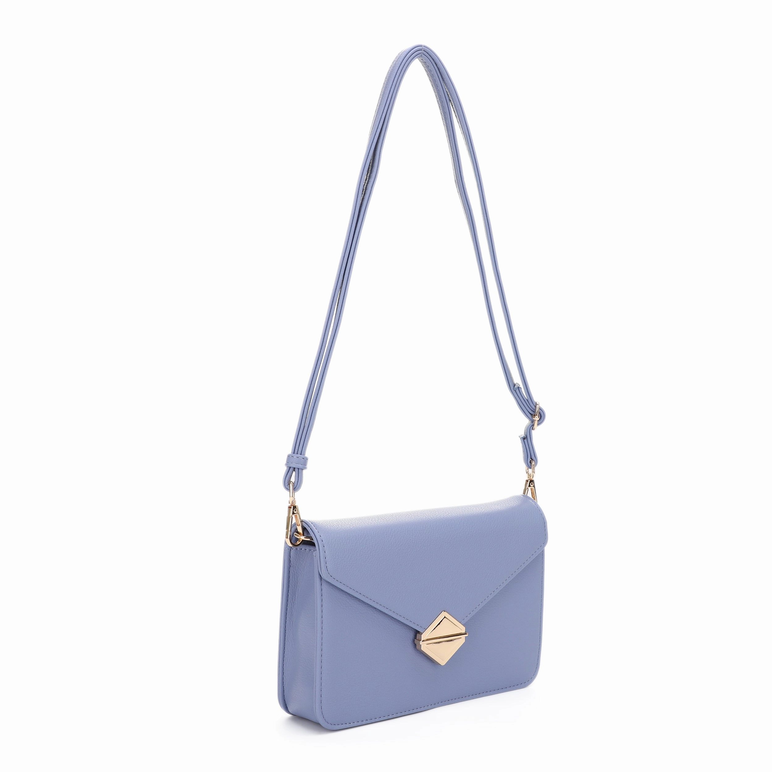 Hila Metal Hardware Envelope Flap Crossbody Bag Travel Ready