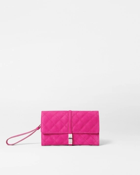 Elegant evening wear Comfortable to carry all day without causing strain Raspberry Nubuck Astor Convertible Crossbody