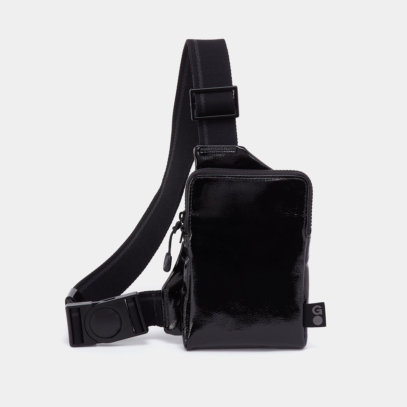 practical gear DIALED IN Phone Bag in EverShine nylon - Onyx