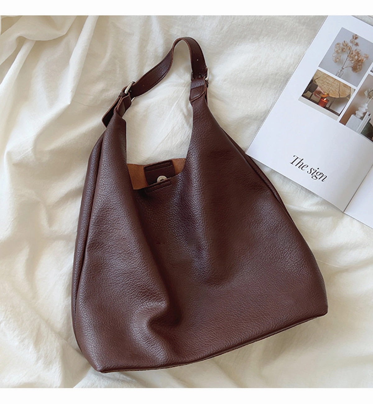 Versatile Travel Elena Handbags Medium Retro Hobo Shoulder Bag