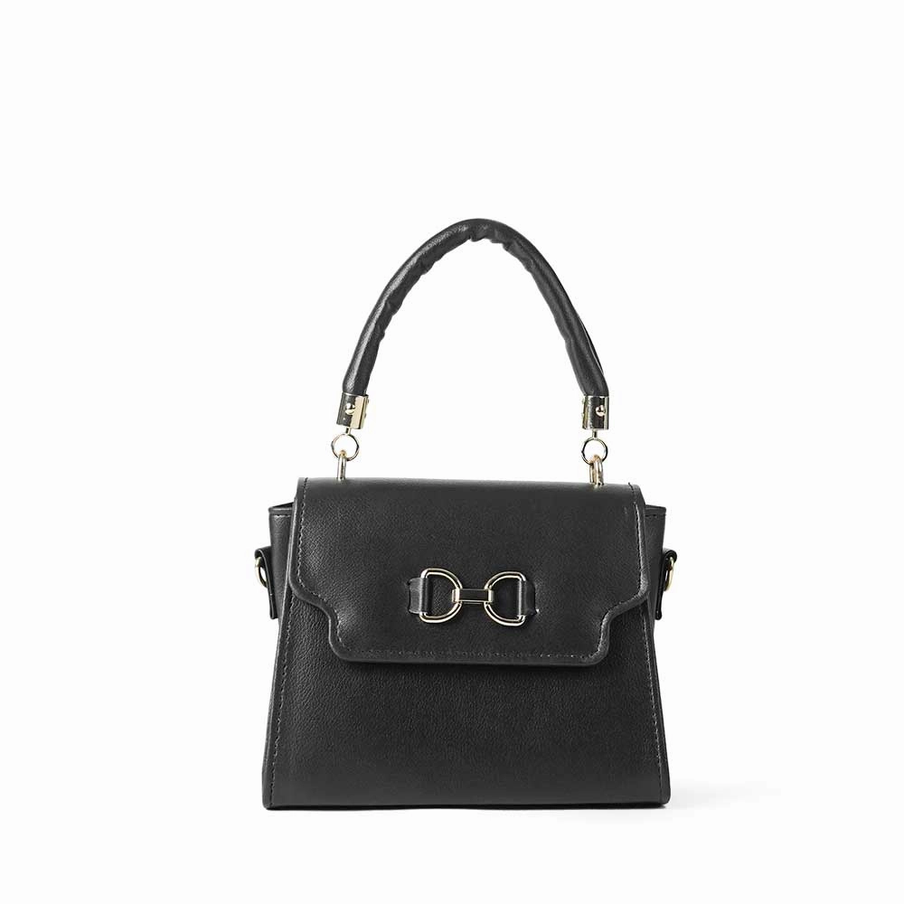 Pocket Friendly Travel Essential Elsa Bag Black (Plain)