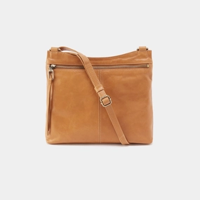 Cambel Crossbody In Polished Leather - Natural Urban Daily Life