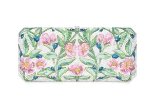 Premium quality purse Slim Rectangle Flowery Dale