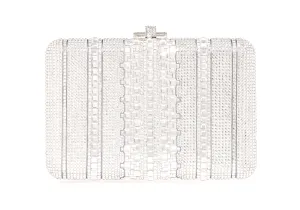 Casual Outfit Slim Slide Crystal Lattice Silver