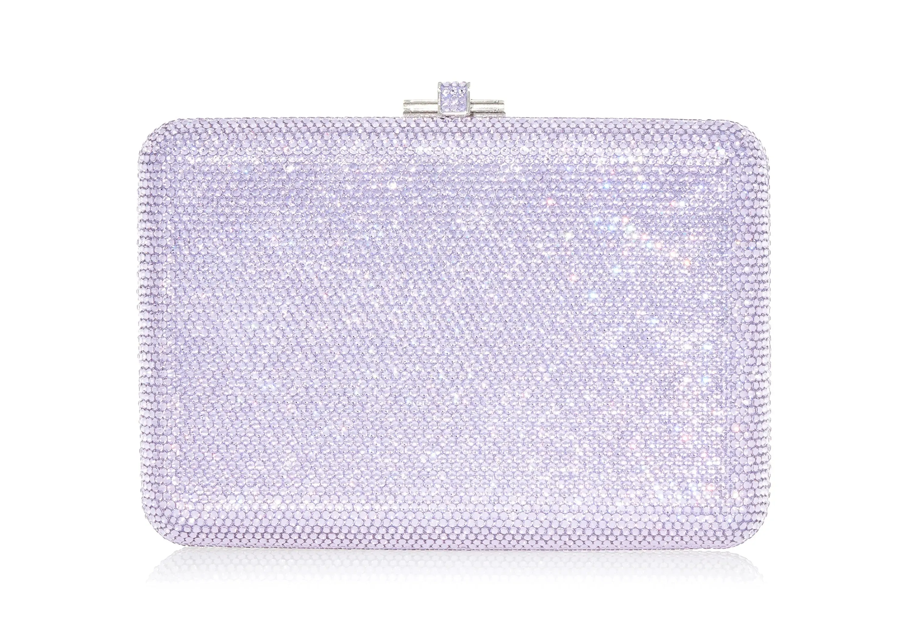 Slim Slide Violet Fashion Outfit High-end leather purse