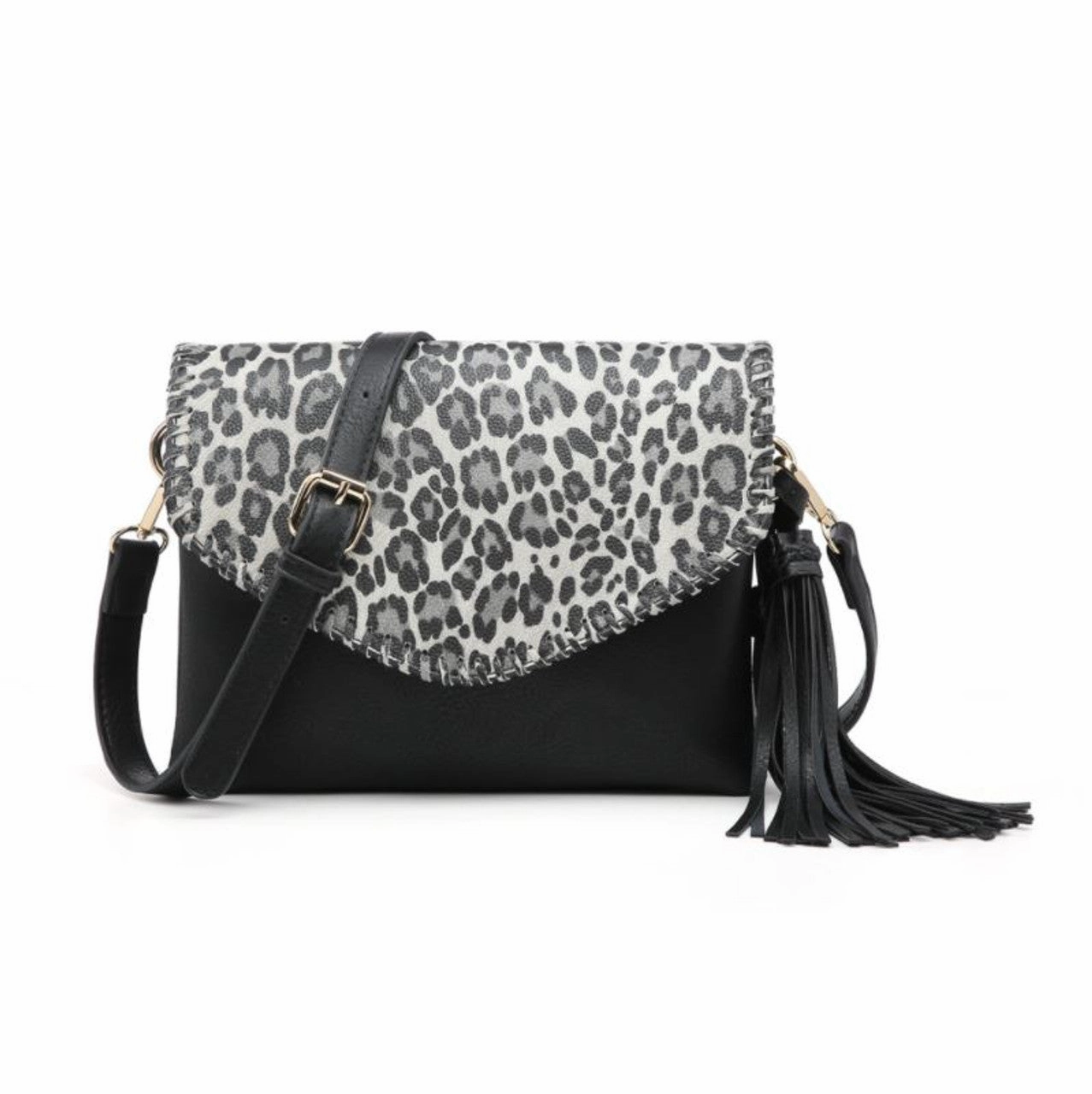 Sloane Flapover 3-Compartment Crossbody Shoulder Bag Utility Focus