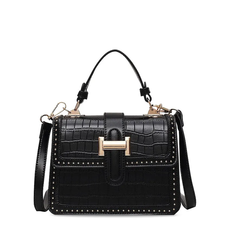 Metal hardware The Rachelle Handbag
