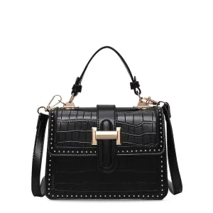 Metal hardware The Rachelle Handbag