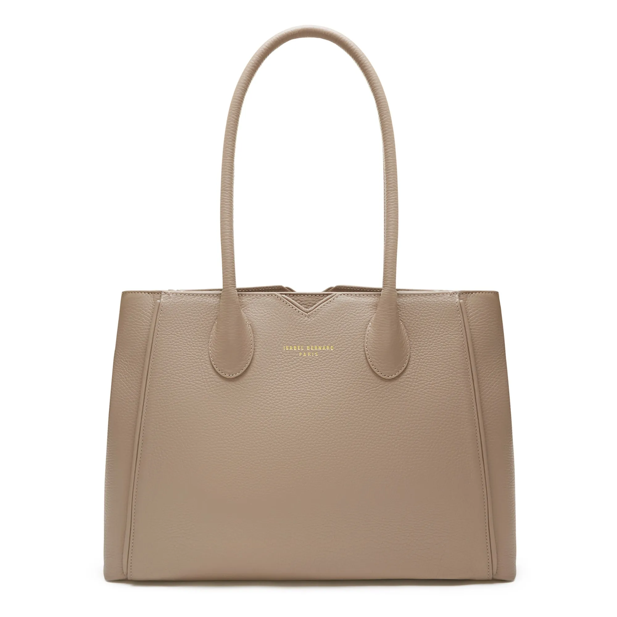 Honor?? Cloe taupe calfskin leather handbag Minimal waste Versatile Choice