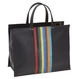 Smart Storage Outdoor Adventure Iris Skinny Stripe Commuter Tote
