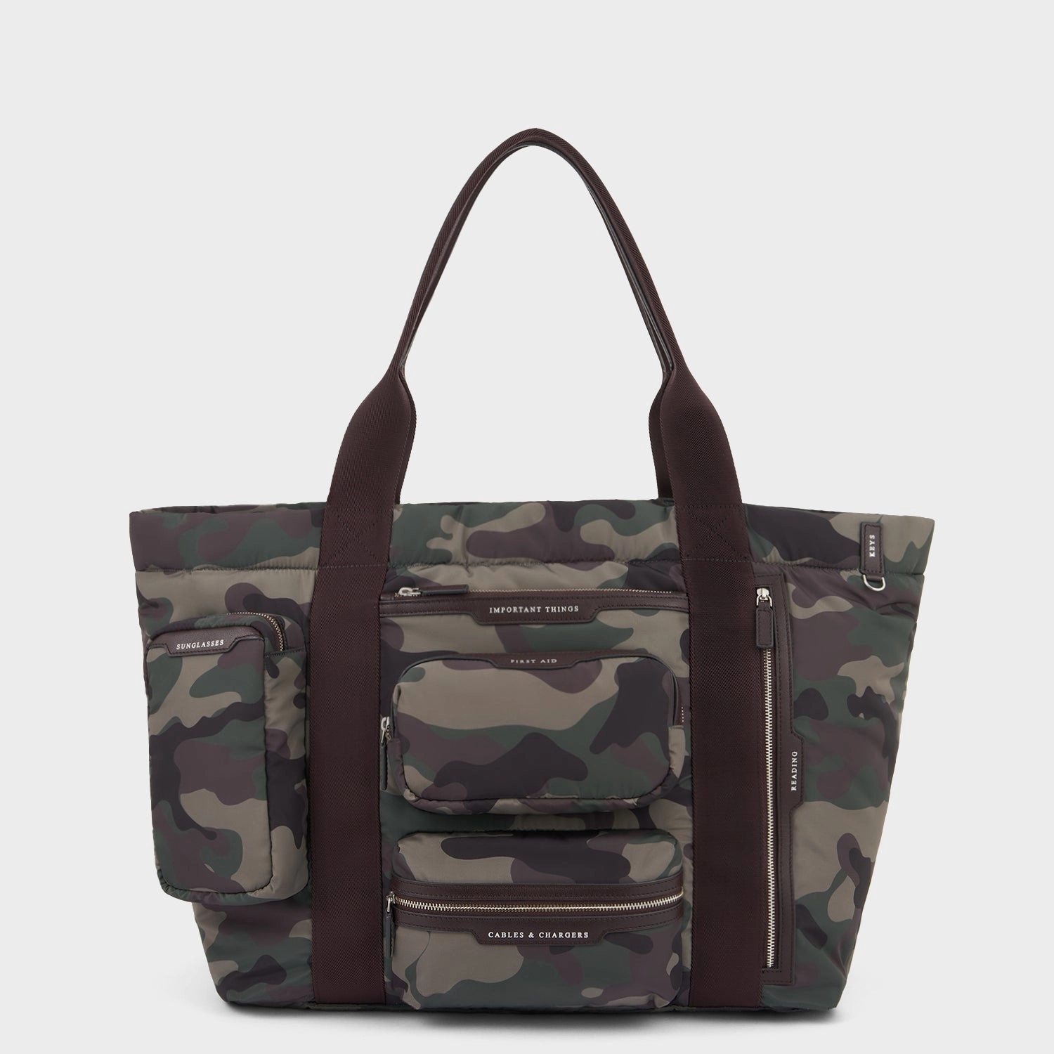 Functional Functionality Camouflage Travel Tote