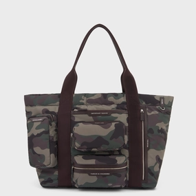 Functional Functionality Camouflage Travel Tote