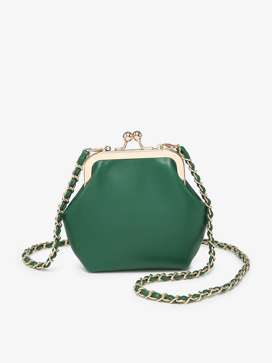 Cleo Coin Pouch Luxury Texture Bold Accent