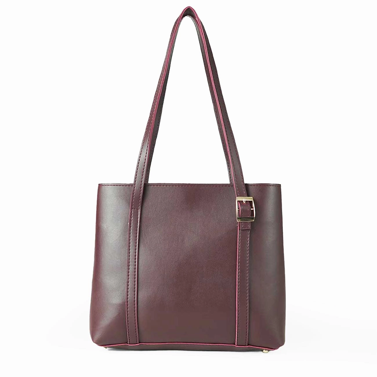 Ample Bag Maroon Premium Leather