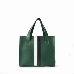 Strip Bag Green Trendy leather money holder