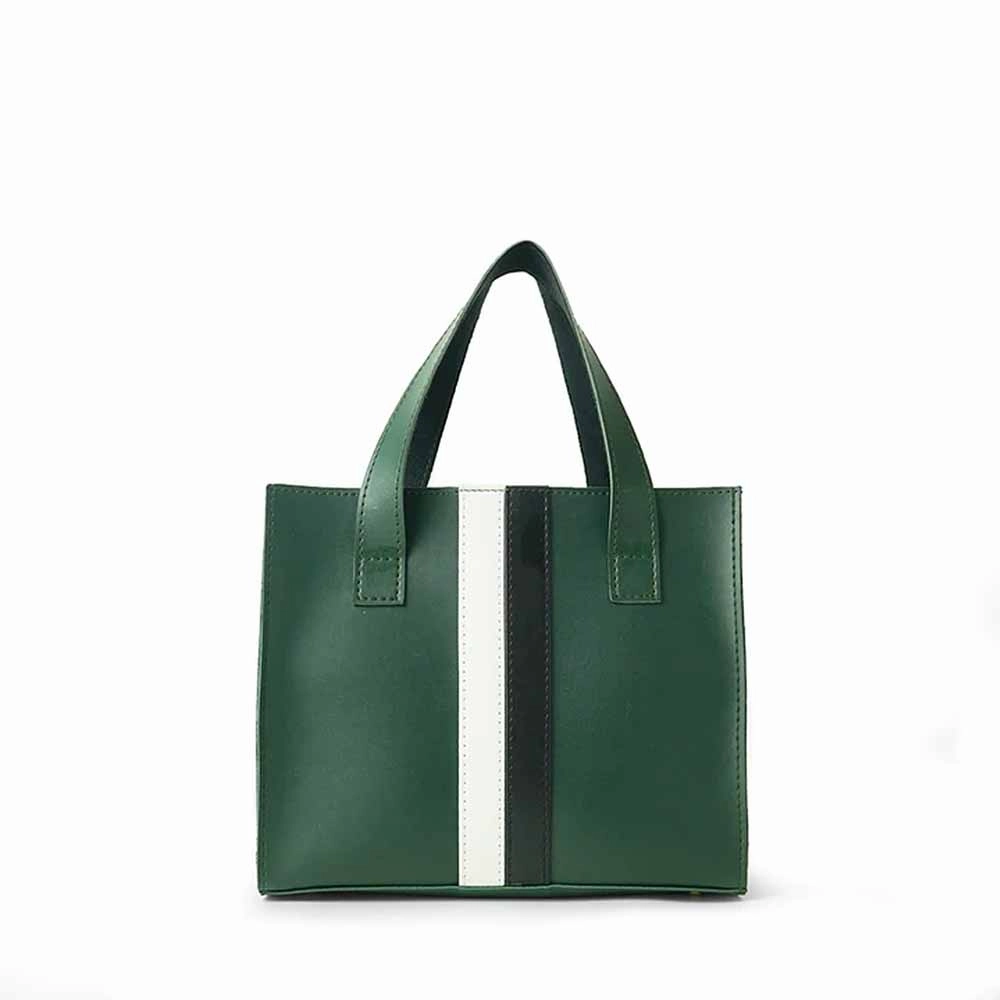 Strip Bag Green Trendy leather money holder